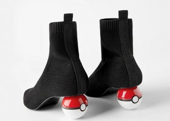 Pokeball高跟靴 吸睛！Zara联名鞋款攻破宝粉心