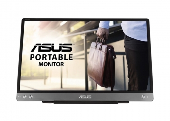 华硕推出14寸便携屏 仅590克支持USB-C充电！