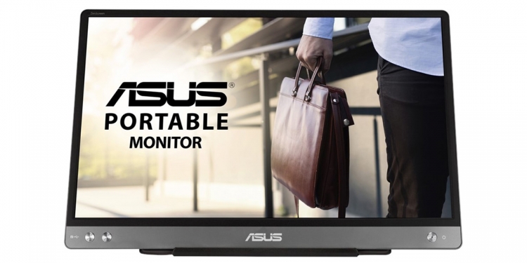 华硕推出14寸便携屏 仅590克支持USB-C充电!