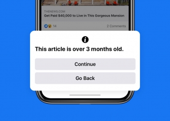 不想旧闻当新闻乱分享？脸书新功能帮到你！