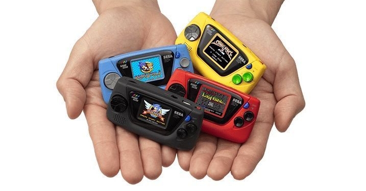 Game Gear Micro迷你掌机 ：Sega将推4部1.15英寸掌机