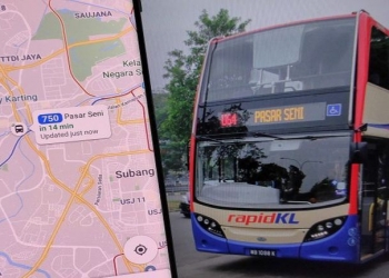 Rapid KL 联手Google Maps 方便乘客查巴士抵达时间