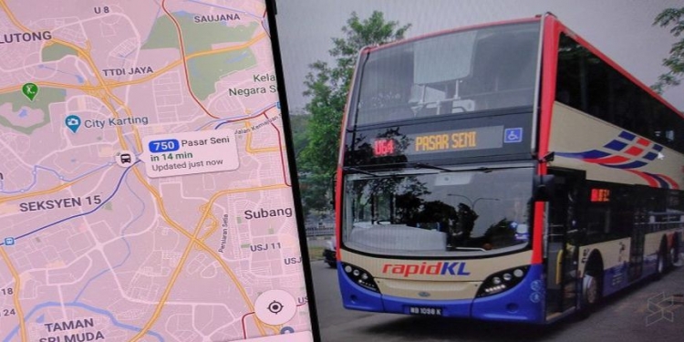 Rapid KL 联手Google Maps 方便乘客查巴士抵达时间
