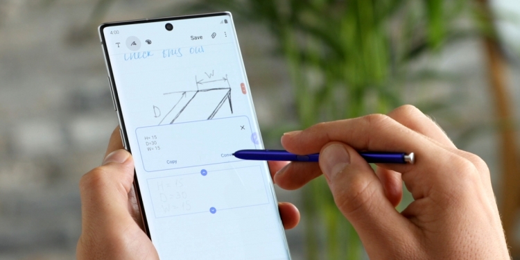 Galaxy Note 20系列：S Pen新增镭射笔功能