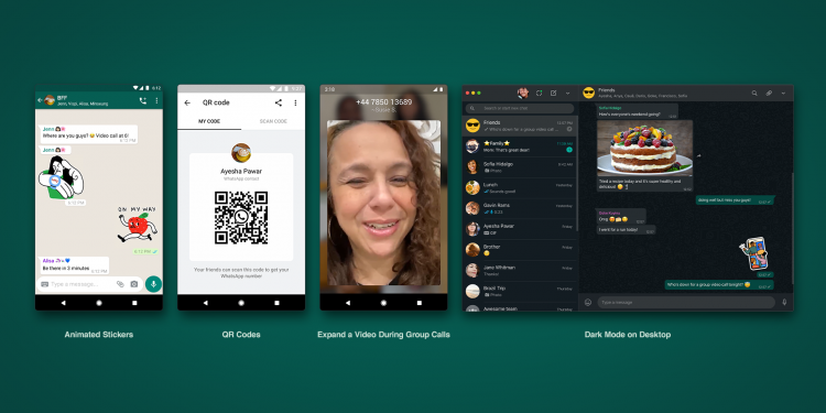 WhatsApp introduces 5 new features including animated stickers and QR codes