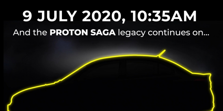 A Proton Saga 35th anniversary edition expected to be unveiled on 9 July