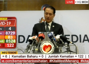 诺希山：添4宗确诊病例 无本土感染