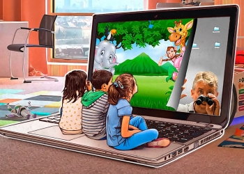 比起电脑游戏 大马儿童更爱线上学习