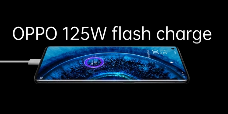从0至41%只需5分钟！Oppo推出125W闪充充电器