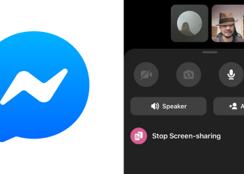 脸书Messenger新功能：视频聊天时共享屏幕