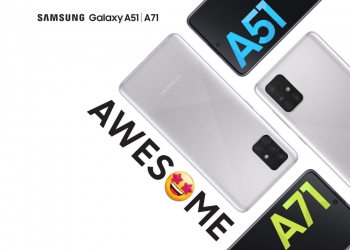 新色登场！三星A51和A71推出Haze Crush Silver