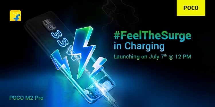 The mid-range Poco M2 Pro will launch on 7 July with 33W fast charging