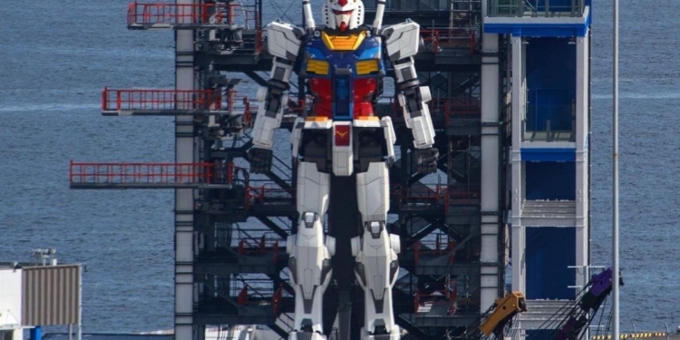 超级壮观！1:1大型RX-78高达 现身日本横滨