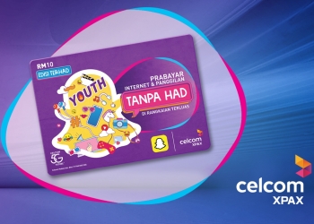 可无限使用Snapchat！Celcom推出限量版Xpax预付配套