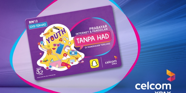 可无限使用Snapchat！Celcom推出限量版Xpax预付配套