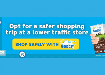 Goodday Milk与Waze合作 助用户避开拥挤超市轻松购物