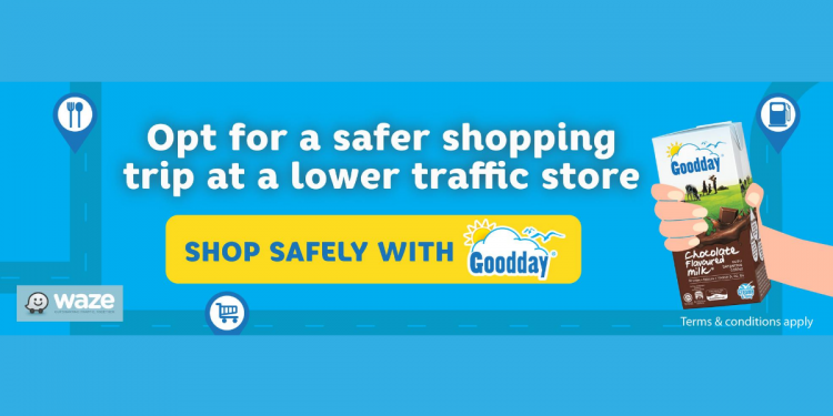 Goodday Milk与Waze合作 助用户避开拥挤超市轻松购物