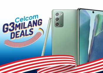 快参加Celcom“63milang”活动！ 有机会以63仙买三星Galaxy Note20 5G