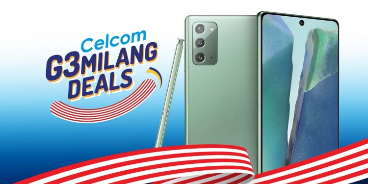 快参加Celcom“63milang”活动！ 有机会以63仙买三星Galaxy Note20 5G