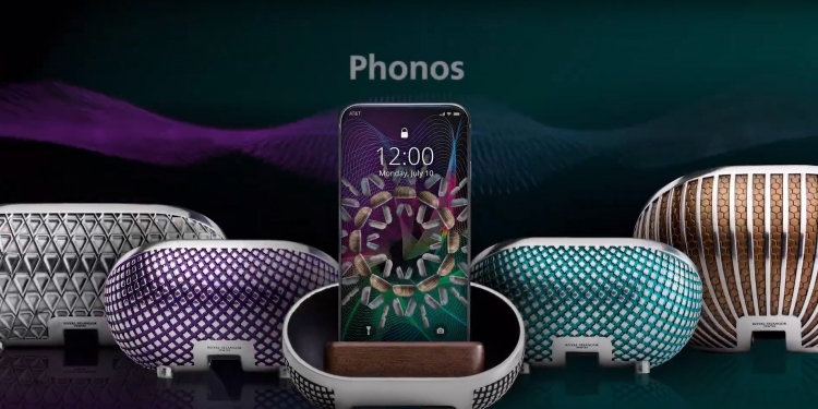 Royal Selangor has a phone dock that amplifies the sound of your smartphone