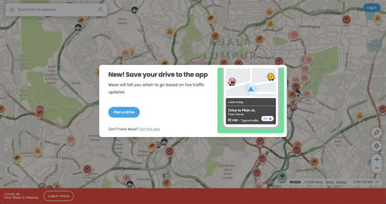 download waze live map