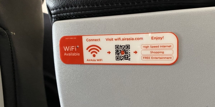 在机上无限上网! 亚航推出48令吉WiFi促销配套