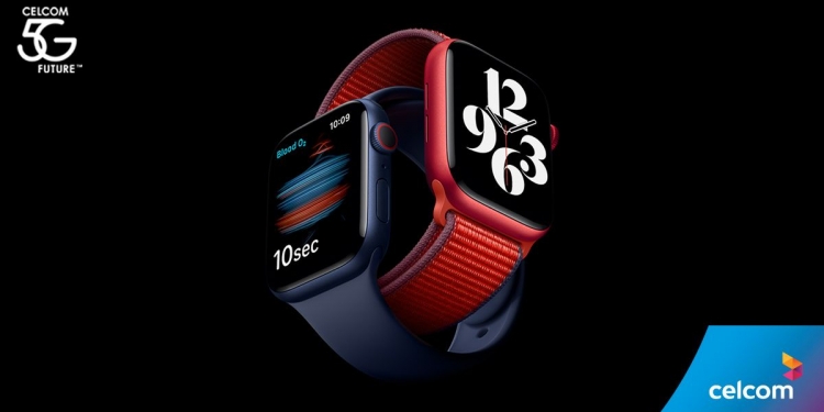 Celcom预告推出Apple Watch Series 6配套