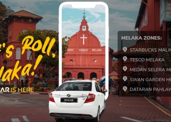 5个服务站点还有70令吉折扣 Socar去到古城咯！