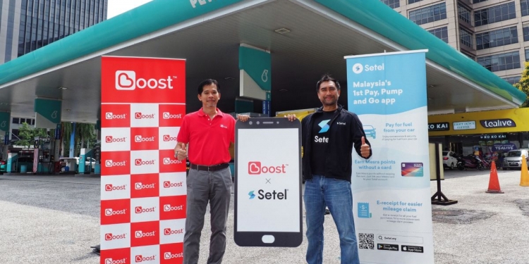 与Setel整合贯通！可用Boost在Petronas无现金交易