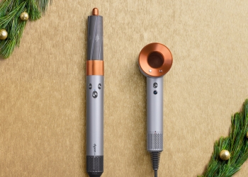 铜银色限量版来了 戴森卷发器和吹风机开卖