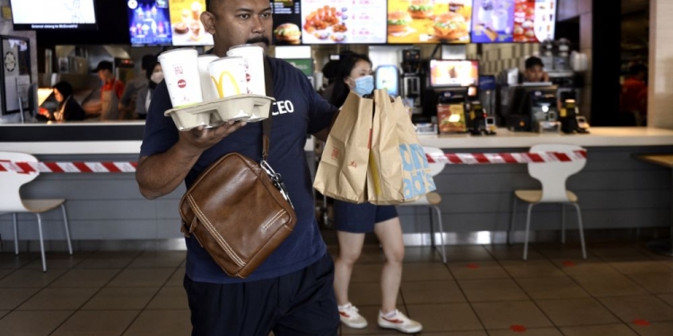 麦当劳点餐用TnGo电子钱包 可享5令吉回扣