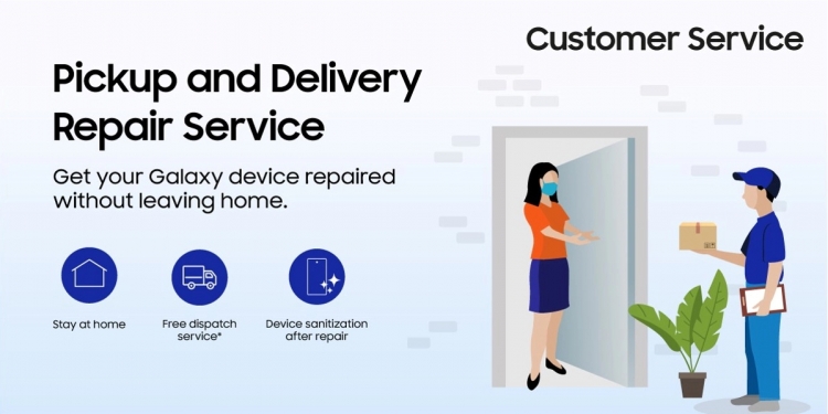保固期限内都免费!三星提供上门取送设备维修服务