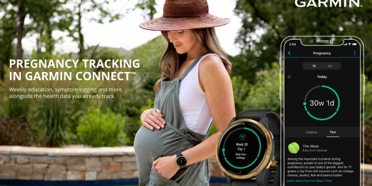 让准妈妈掌握健康状况 佳明智能手表新增怀孕追踪功能