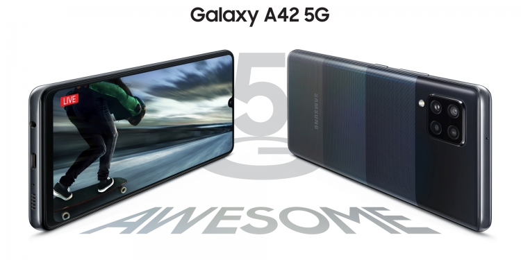 Galaxy A42 5G:三星最便宜的5G手机开卖!
