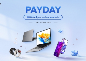 荣耀促销活动来了！购买MagicBook 14等可扣RM200