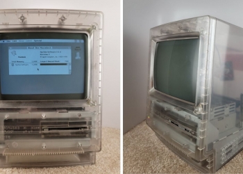 Macintosh Classic 透明原型机照片曝光