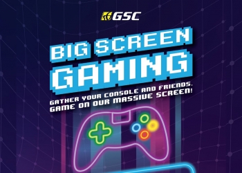 GSC双十二提供12%折扣！ 用大荧幕打机只需220令吉