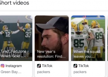 包括抖音及Instagram 谷歌可搜索短视频