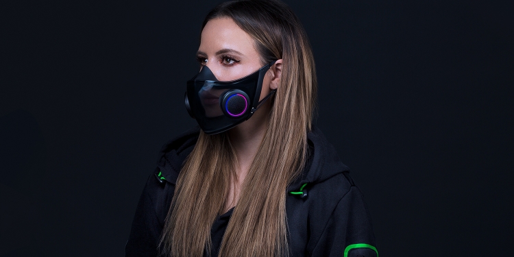 配备N95呼吸器 雷蛇Project Hazel概念口罩亮相