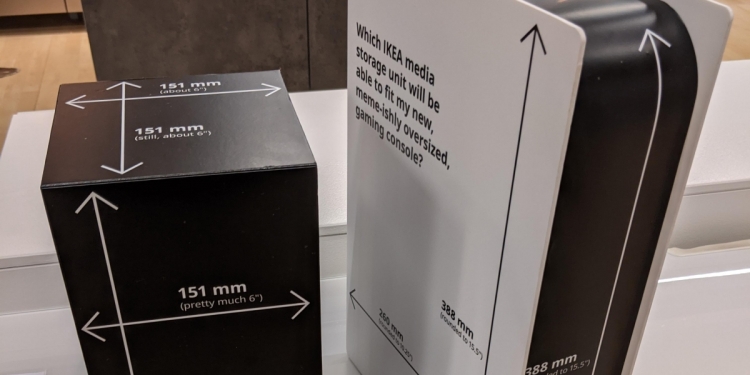 创意无限！宜家用纸板“仿游戏机”来销售电视柜