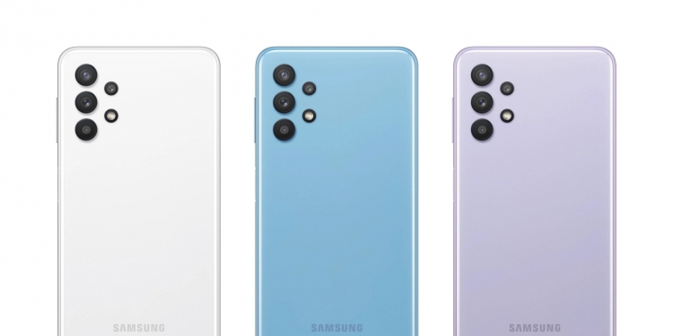 舍弃矩形相机布局 三星Galaxy A32后摄镜头曝光！