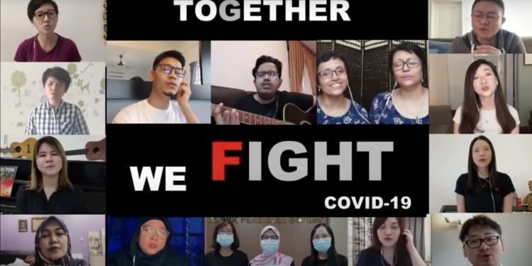 向前线及民众致谢！26医护人员翻唱《Kau Ilhamku》