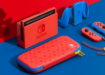 任天堂推出Super Mario版Switch！醒目红蓝配色下月开卖