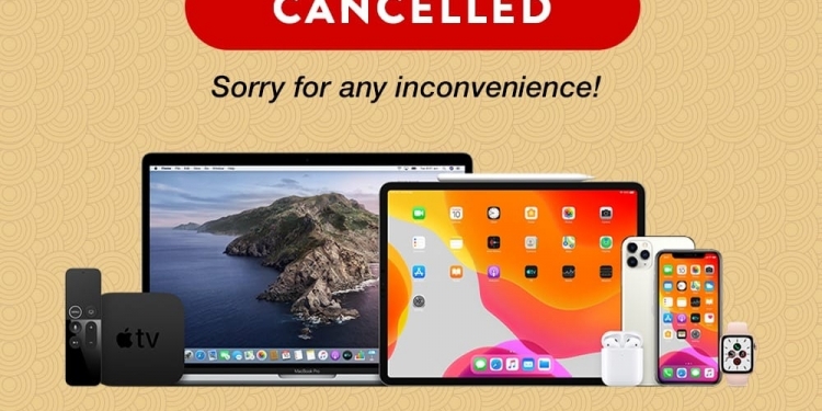 鉴于公众安全!Mac City清仓大促销取消