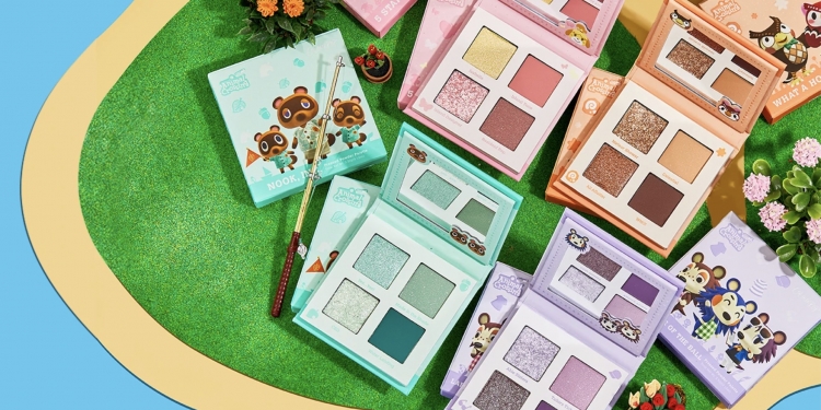 未售先热！ Colourpop 推出《动森》系列彩妆产品