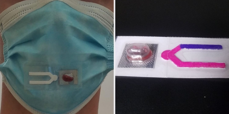 唾液变色代表感染 UCSD研发病毒测试纸条