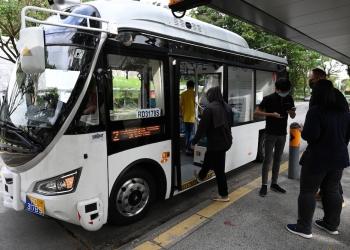 新加坡无人驾驶巴士试验计划开跑