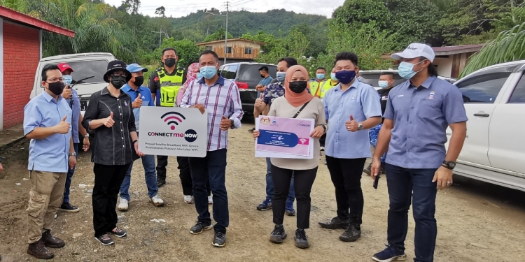 不用进森林上网了！沙州与Measat 为偏乡提供卫星连接服务