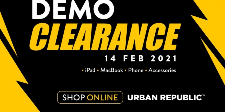 Urban Republic展示机清仓大促销!MacBook仅需RM2700