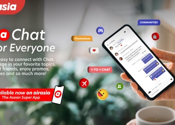 亚航推airasia chat 用户可实时对话和玩游戏！